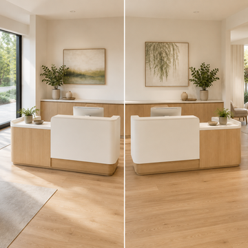 Left-Hand vs Right-Hand L-Shaped Reception Desks: How to Choose