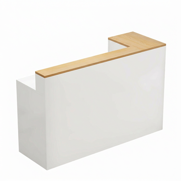 Modern Reception Counter: Compact Cashier Station for Retail & Convenience Stores
