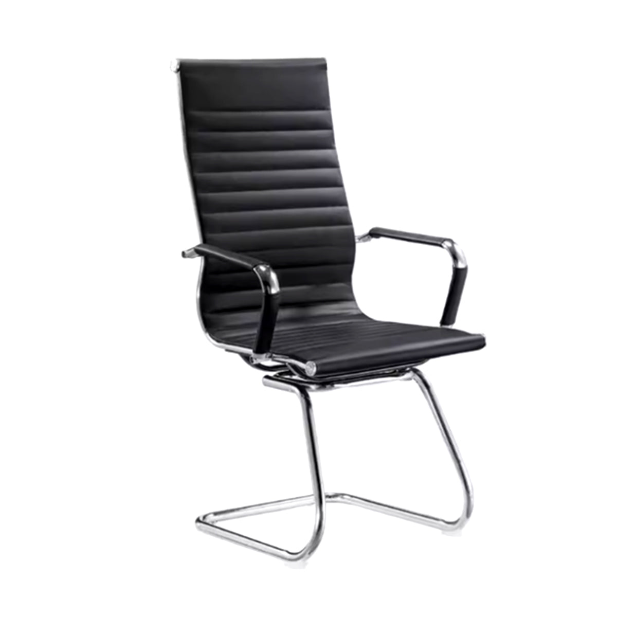 Modern Oval Conference Table 1.6m-6m Large Meeting Table with Cable Box