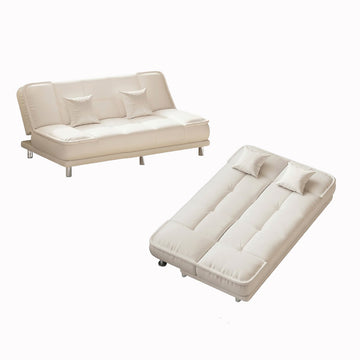 Foldable Sofa Bed: 2-in-1 Space-Saving Sleeper with Latex & Foam Cushioning