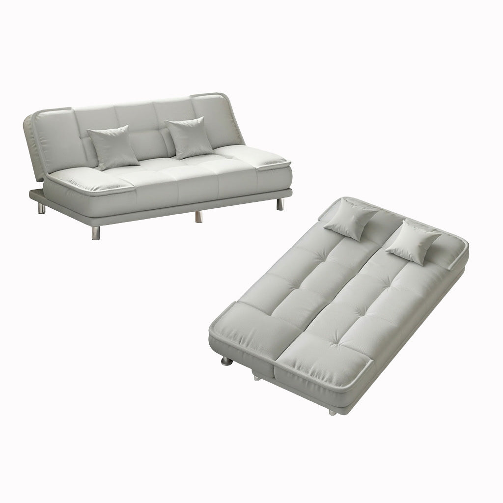 Foldable Sofa Bed: 2-in-1 Space-Saving Sleeper with Latex & Foam Cushioning