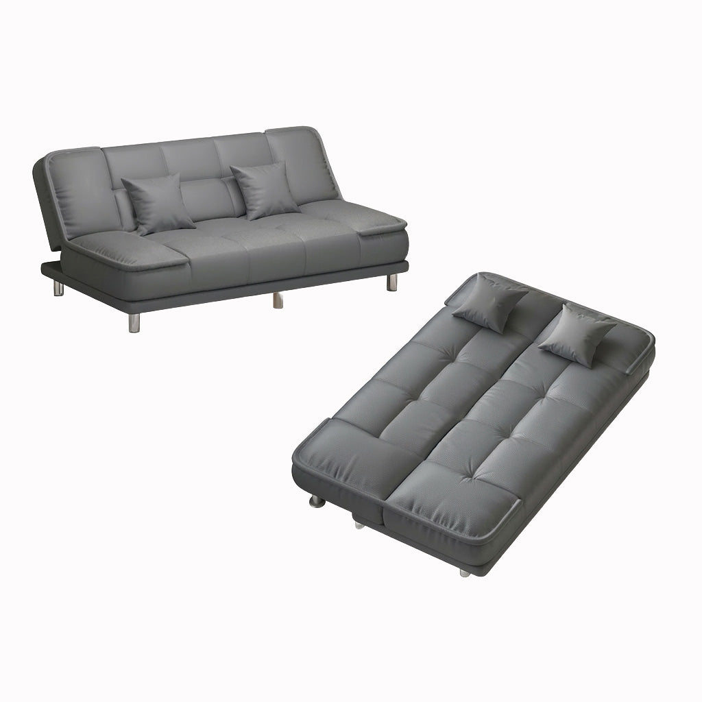 Foldable Sofa Bed: 2-in-1 Space-Saving Sleeper with Latex & Foam Cushioning