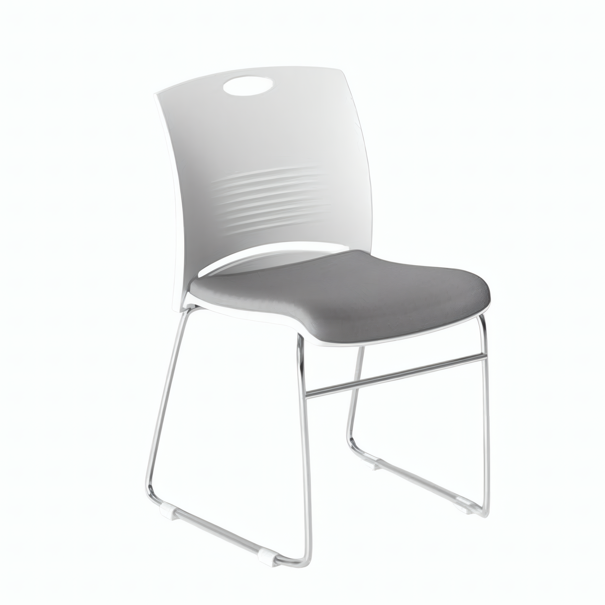 Folding Meeting Table Mobile Office Desk Oval Conference Table Dining Training 2m-2.8m