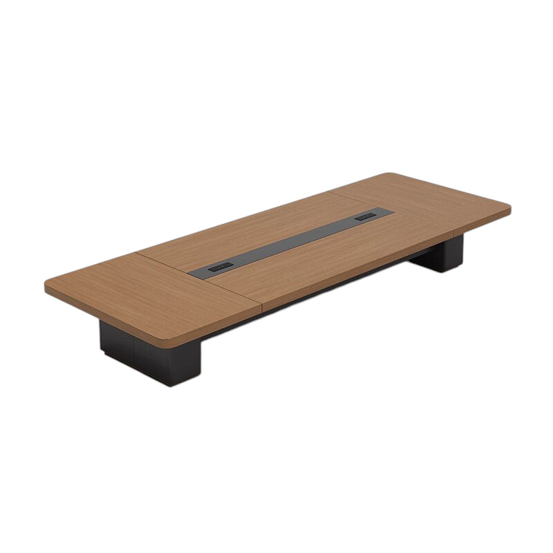 Large Boardroom Table & Meeting Table and Chairs Set Rectangular Commercial & Conference Table