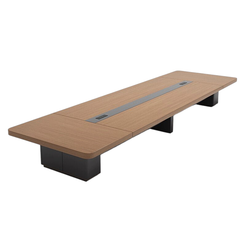 Large Boardroom Table & Meeting Table and Chairs Set Rectangular Commercial & Conference Table