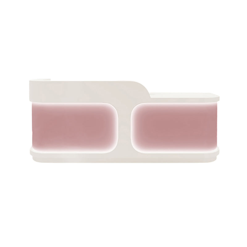 Modern Gloss Reception Desk & Front Desk for Clinic Wellness Studio by BDLFurniture
