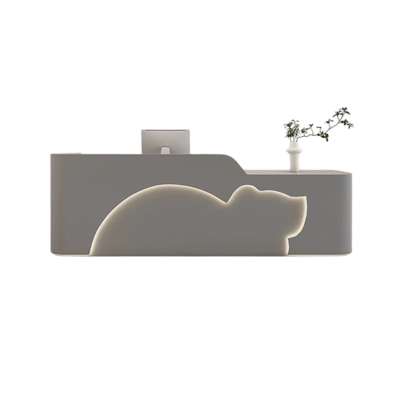 BDLFurniture Luxury Cream Reception Desk & Front Desk 120-400cm Pet & Wellness