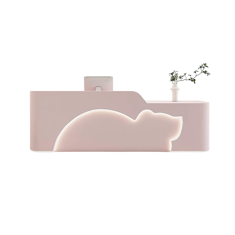 BDLFurniture Luxury Cream Reception Desk & Front Desk 120-400cm Pet & Wellness