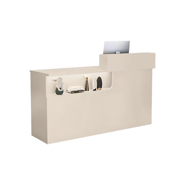 Reception Desk & Front Desk 80-260cm Custom Logo Reception Counter Checkout Counter
