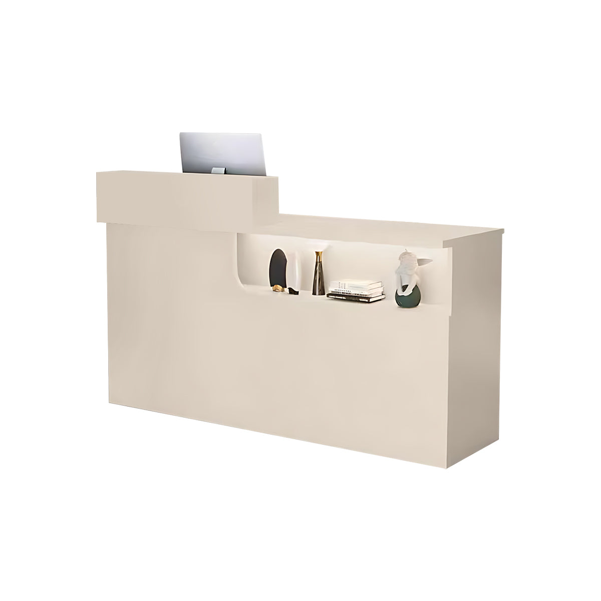 Reception Desk & Front Desk 80-260cm Custom Logo Reception Counter Checkout Counter