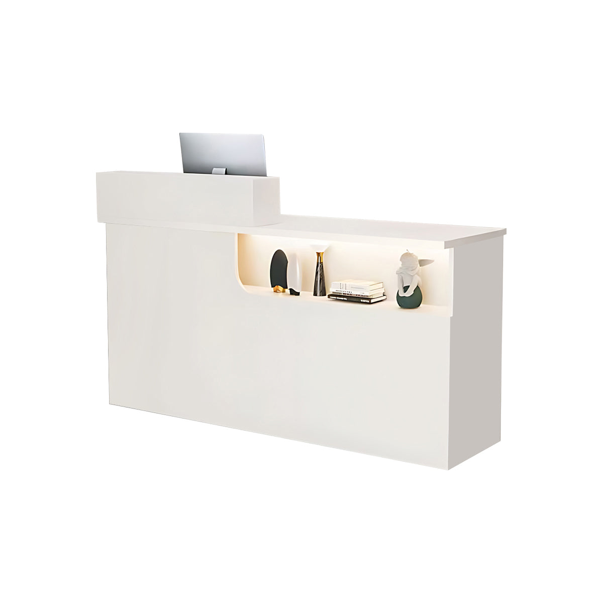 Reception Desk & Front Desk 80-260cm Custom Logo Reception Counter Checkout Counter