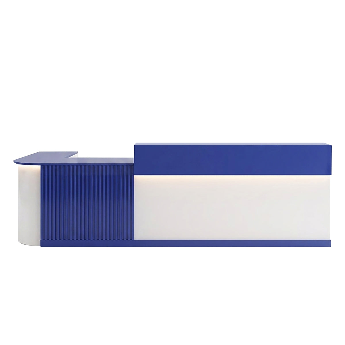 L Shaped Corner Reception Desk & Front Desk Cafe Retail Multi Size Cafe Counter Desk