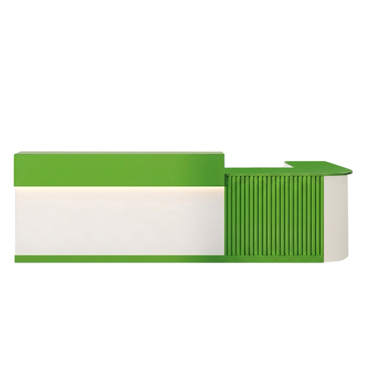 L Shaped Corner Reception Desk & Front Desk Cafe Retail Multi Size Cafe Counter Desk