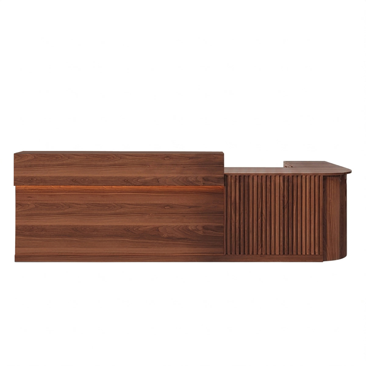 L Shaped Corner Reception Desk & Front Desk Cafe Retail Multi Size Cafe Counter Desk