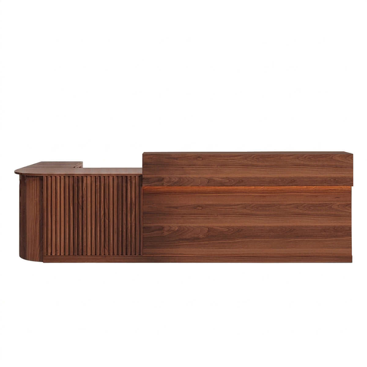 L Shaped Corner Reception Desk & Front Desk Cafe Retail Multi Size Cafe Counter Desk