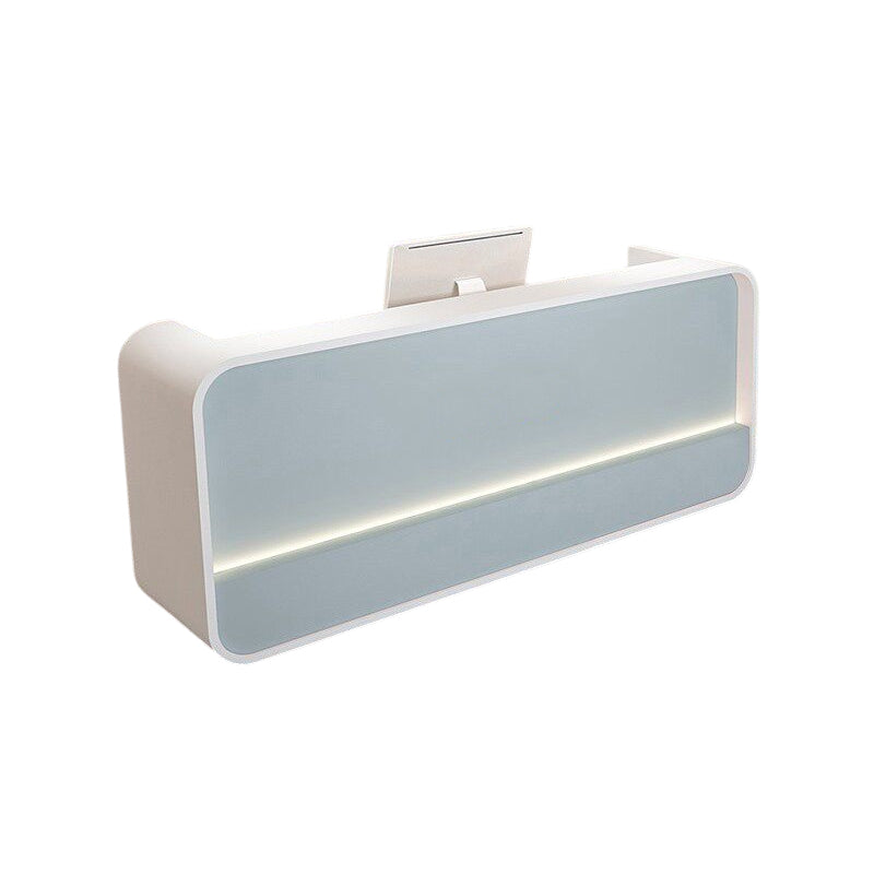 Modern Gloss Reception Desk & Front Desk 100-300cm Boutique Cashier Counter
