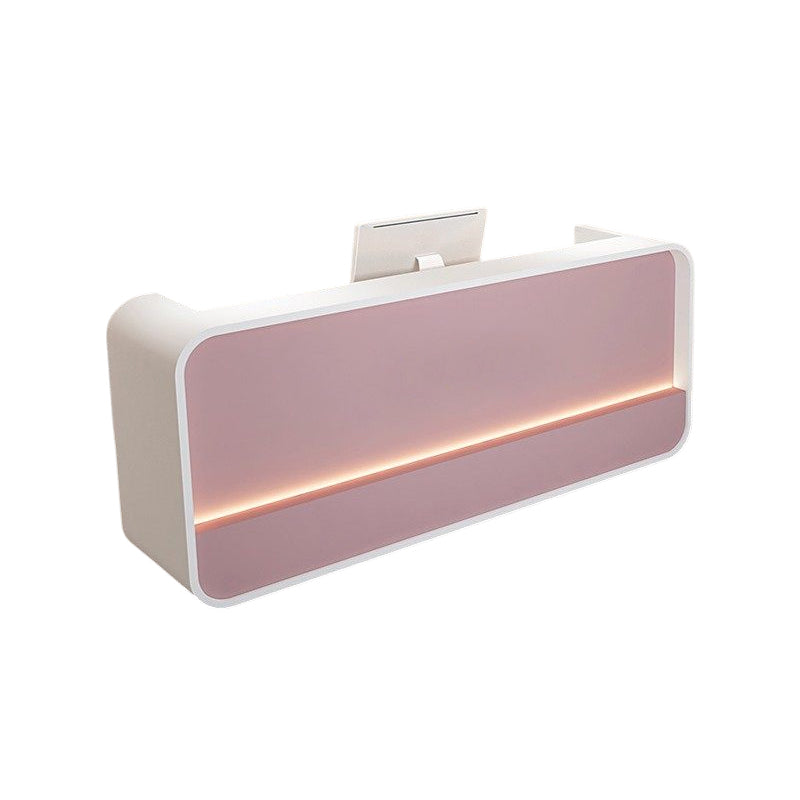 Modern Gloss Reception Desk & Front Desk 100-300cm Boutique Cashier Counter