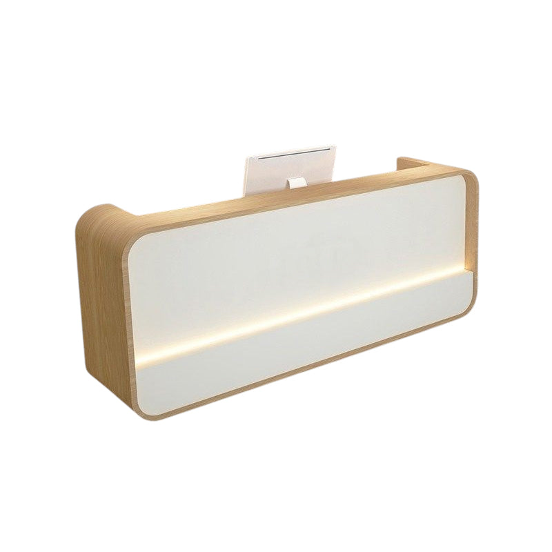 Modern Gloss Reception Desk & Front Desk 100-300cm Boutique Cashier Counter