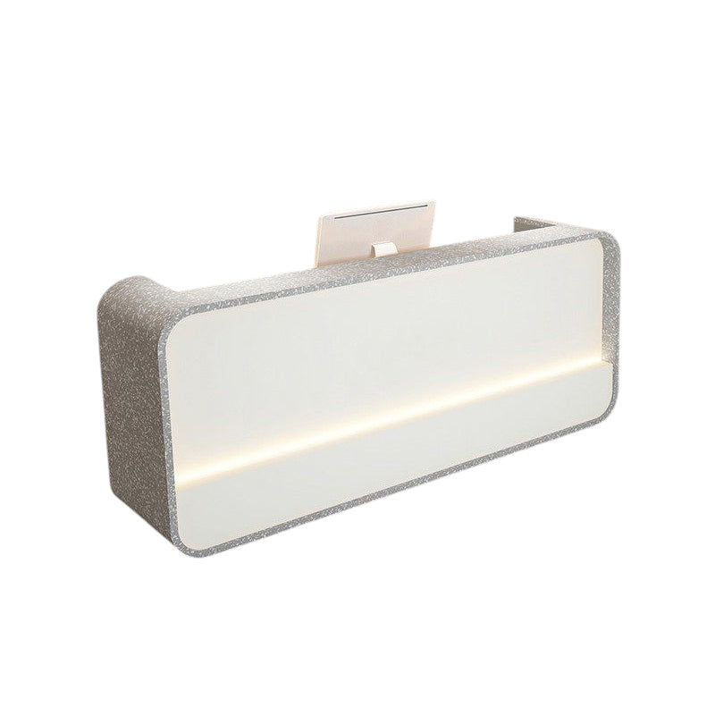 Modern Gloss Reception Desk & Front Desk 100-300cm Boutique Cashier Counter