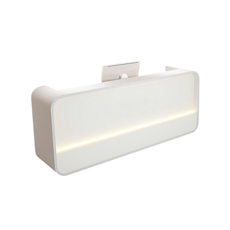 Modern Gloss Reception Desk & Front Desk 100-300cm Boutique Cashier Counter
