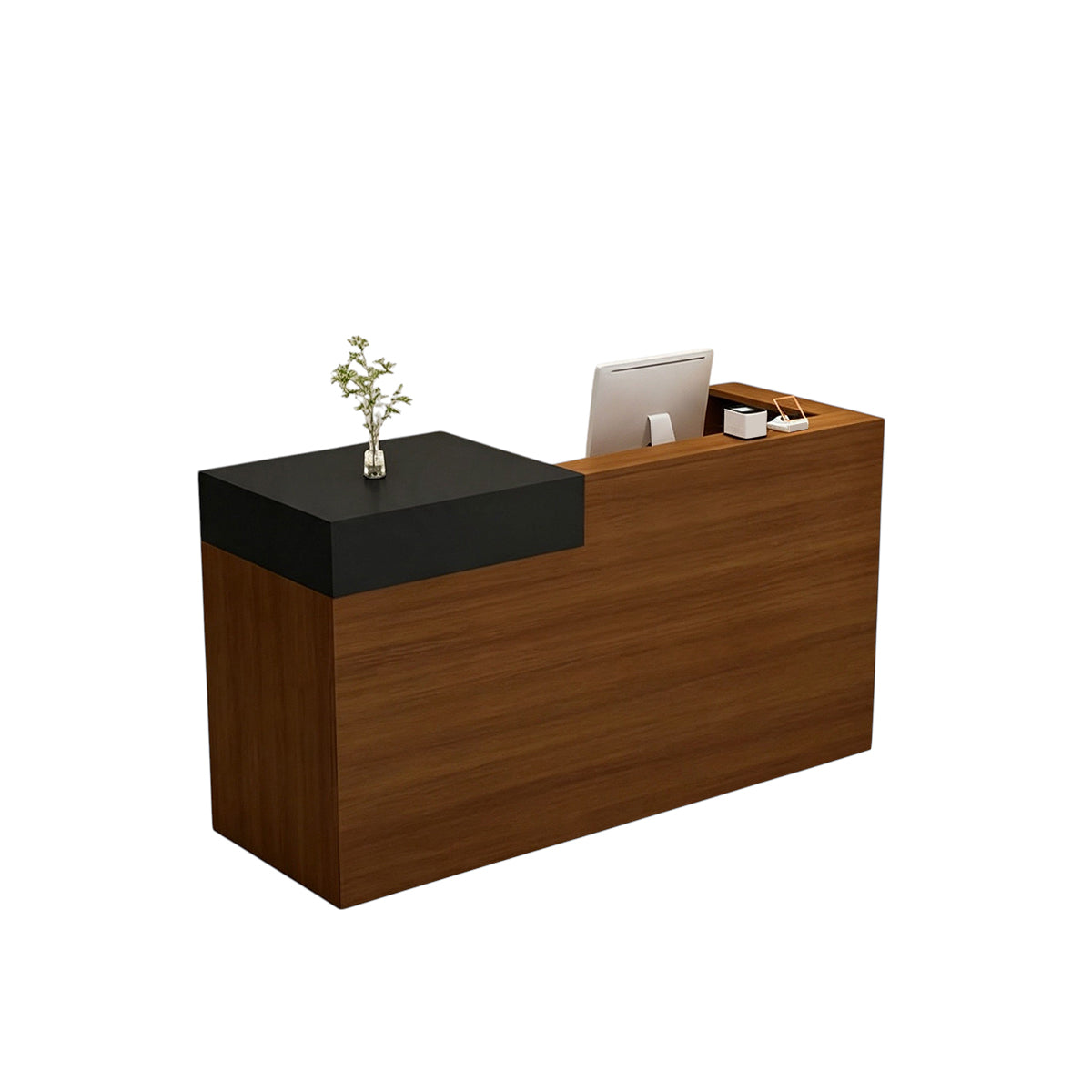 BDLFurniture Minimalist Reception Desk & Front Desk 90-240cm Salon Boutique Store