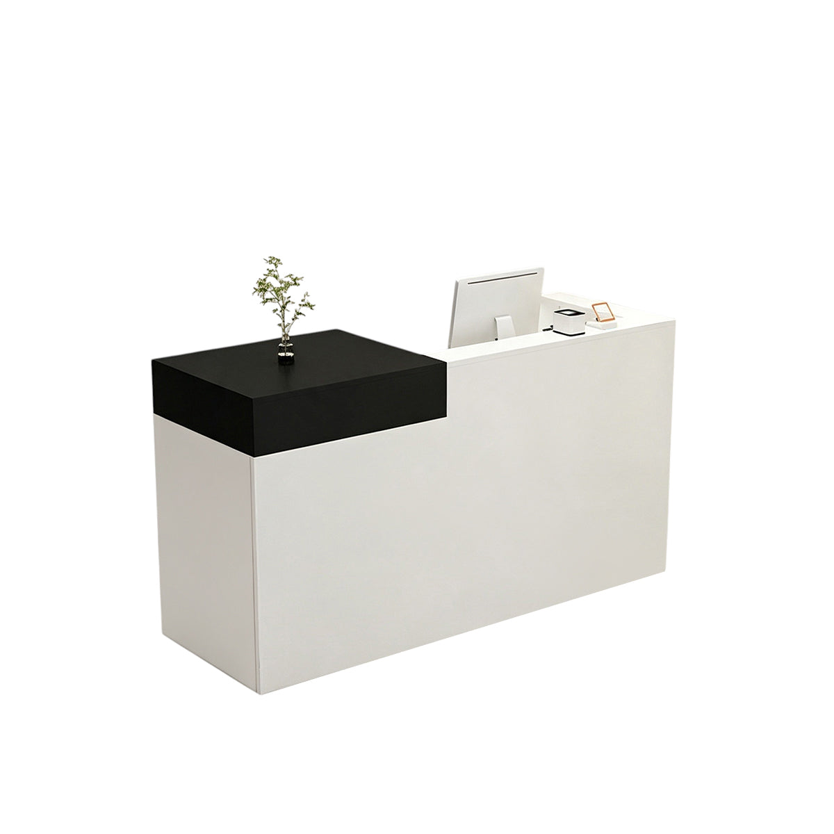 BDLFurniture Minimalist Reception Desk & Front Desk 90-240cm Salon Boutique Store