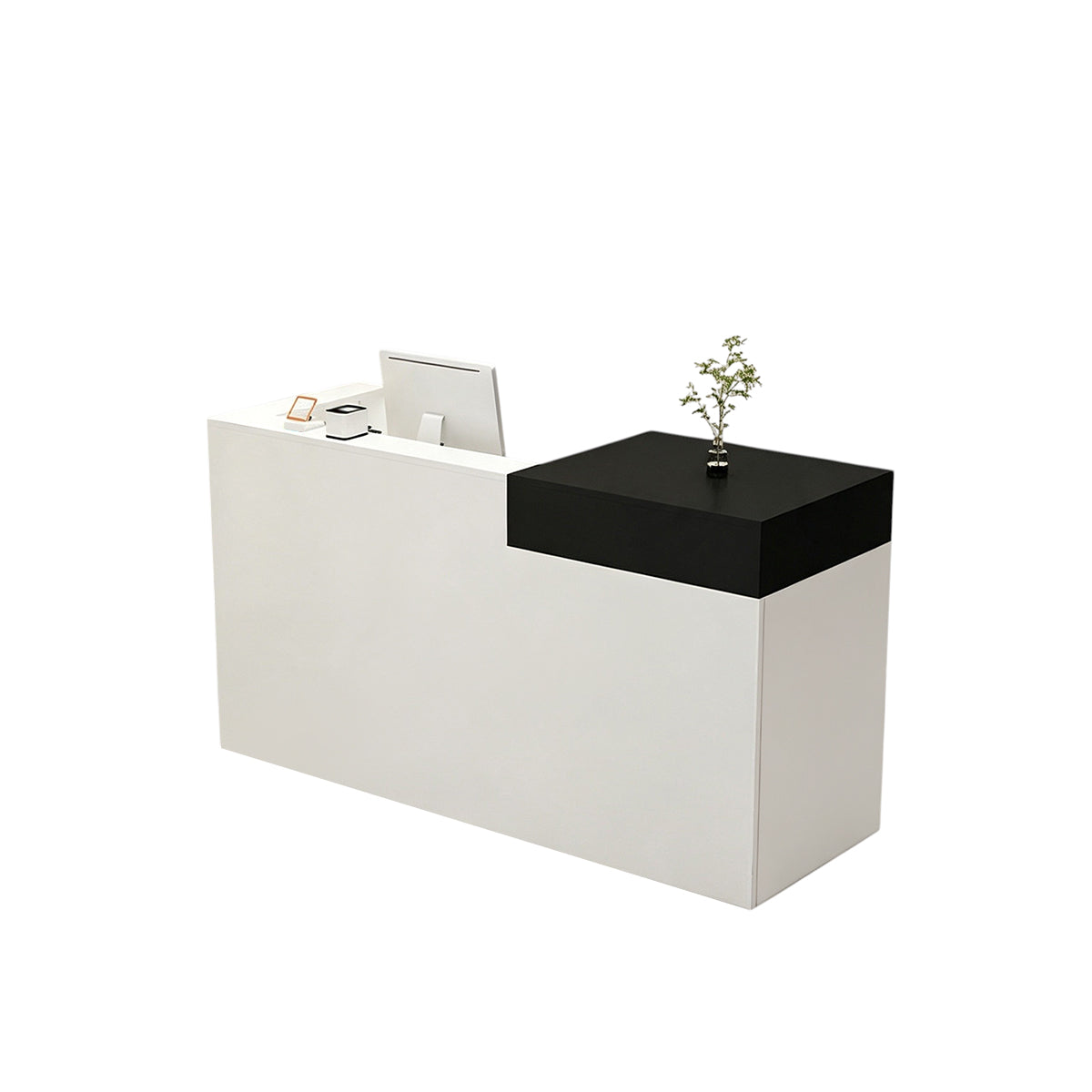 BDLFurniture Minimalist Reception Desk & Front Desk 90-240cm Salon Boutique Store