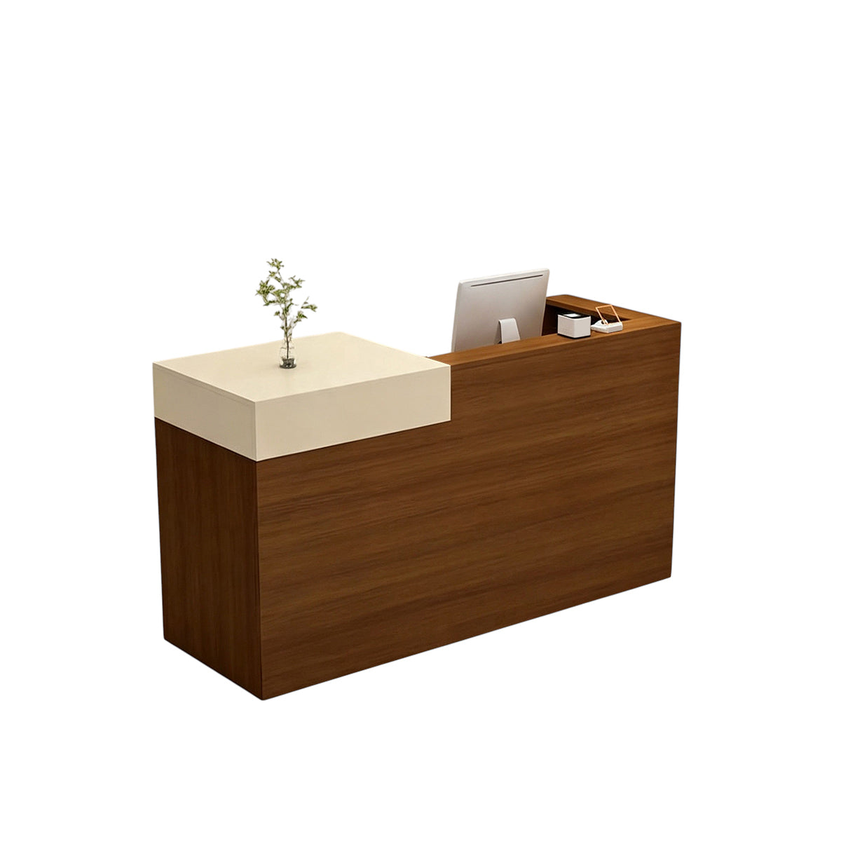 BDLFurniture Minimalist Reception Desk & Front Desk 90-240cm Salon Boutique Store