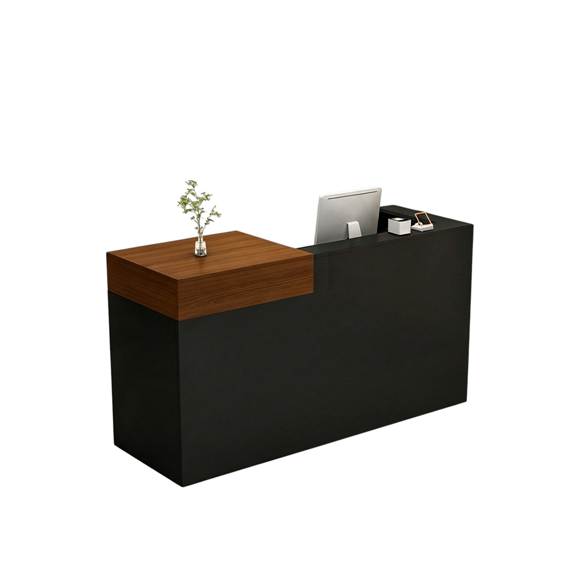 BDLFurniture Minimalist Reception Desk & Front Desk 90-240cm Salon Boutique Store