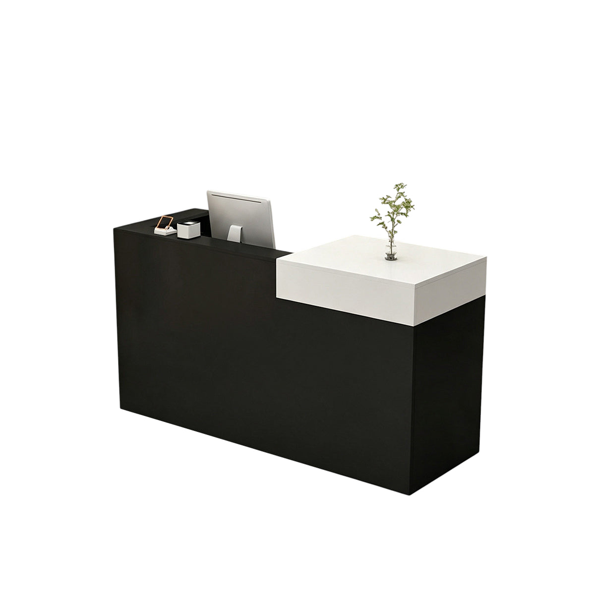 BDLFurniture Minimalist Reception Desk & Front Desk 90-240cm Salon Boutique Store