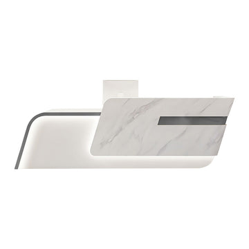 Luxury Gloss Reception Desk & Front Desk Clinic Hotel Reception Counter BDLFurniture