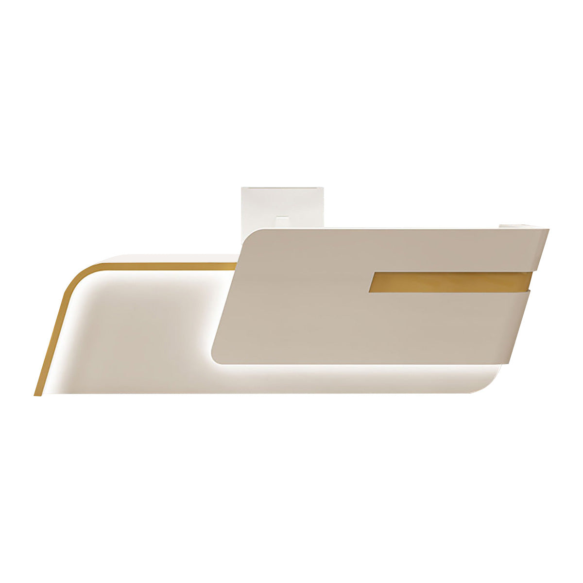 Luxury Gloss Reception Desk & Front Desk Clinic Hotel Reception Counter BDLFurniture