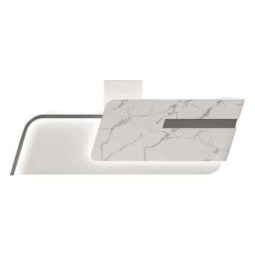 Luxury Gloss Reception Desk & Front Desk Clinic Hotel Reception Counter BDLFurniture