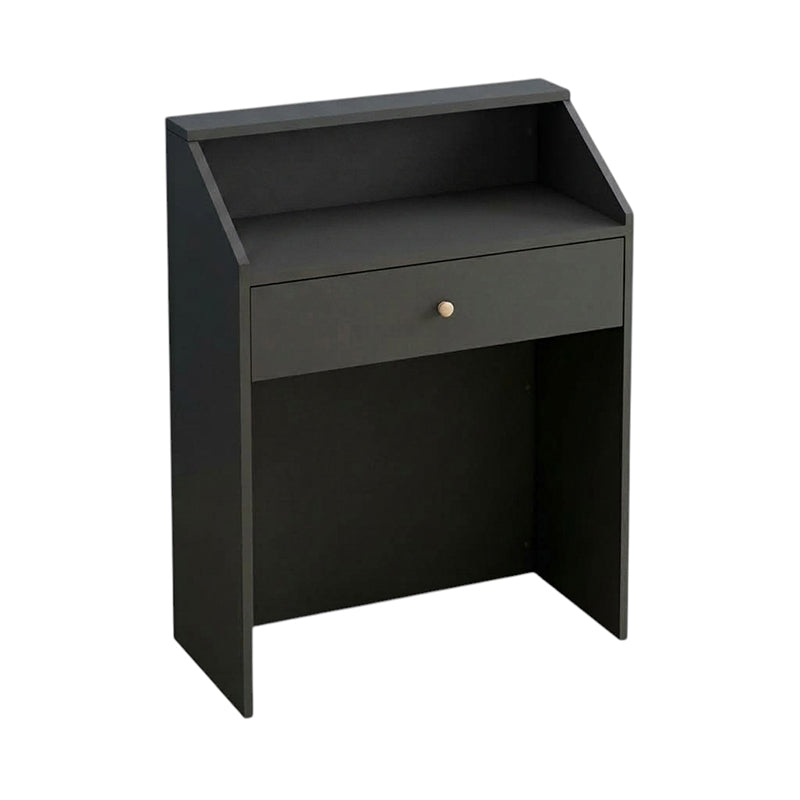 BDLFurniture Modern Small Reception Desk Compact Store Cashier Counter with Storage Space
