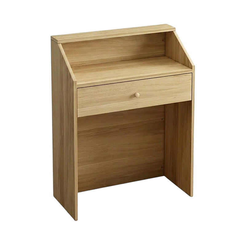 BDLFurniture Modern Small Reception Desk Compact Store Cashier Counter with Storage Space