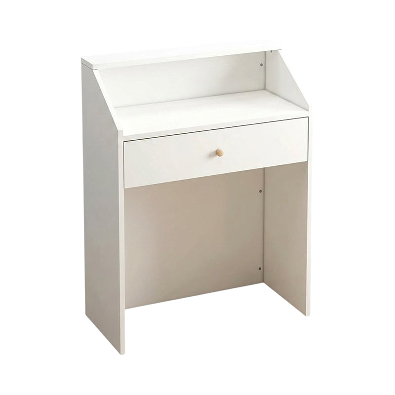 BDLFurniture Modern Small Reception Desk Compact Store Cashier Counter with Storage Space