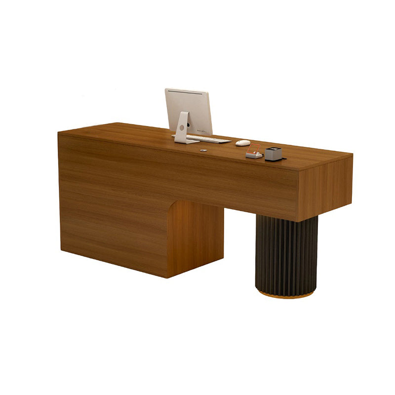 BDLFurniture Modern Reception Desk with LED Light Steel Frame Cashier Counter 80-240cm & Reception Counter
