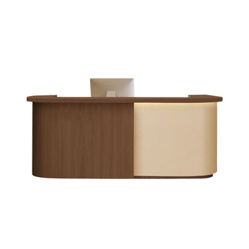 Luxury Salon Reception Desk MDF Countertop Yoga Studio Retail Service Desk