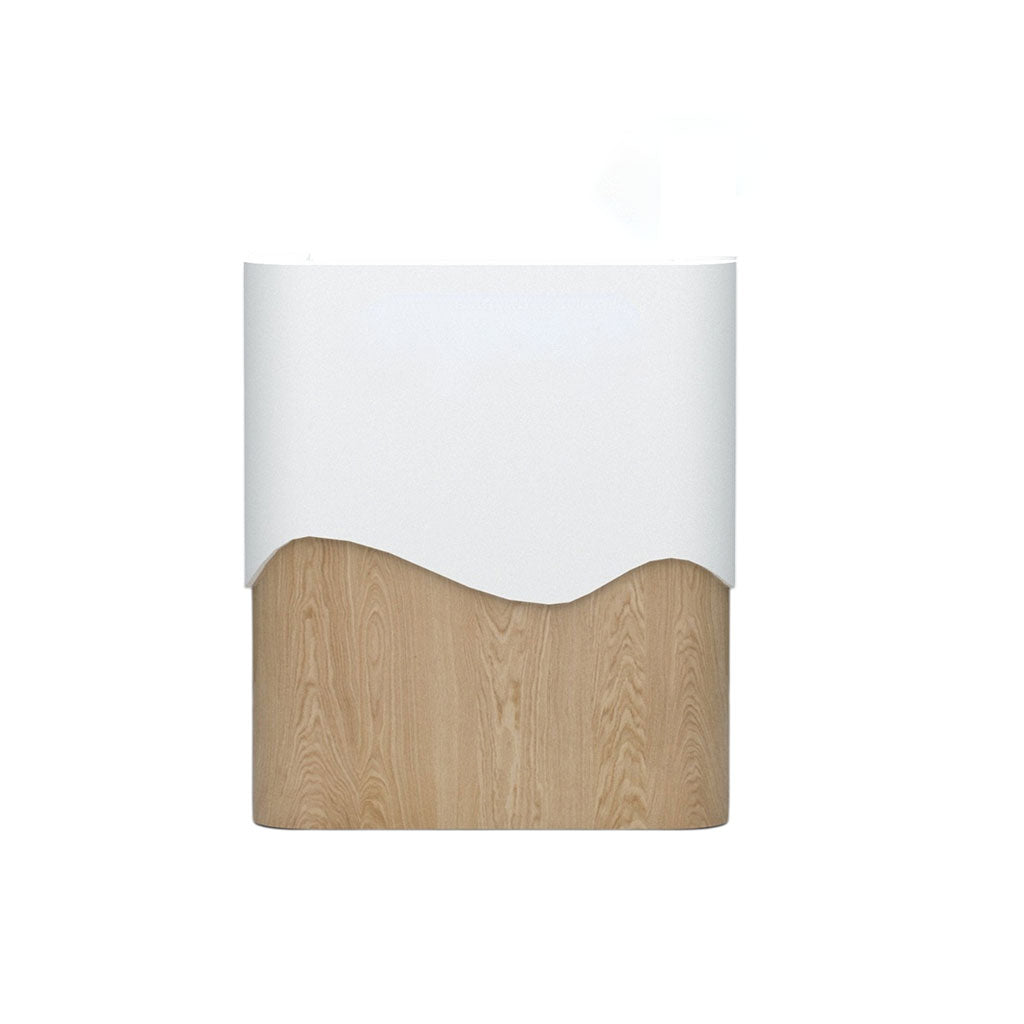 Retail Countertop Reception Desk Fully Assembled Boutique Cafe White Grey Pink 80-200cm