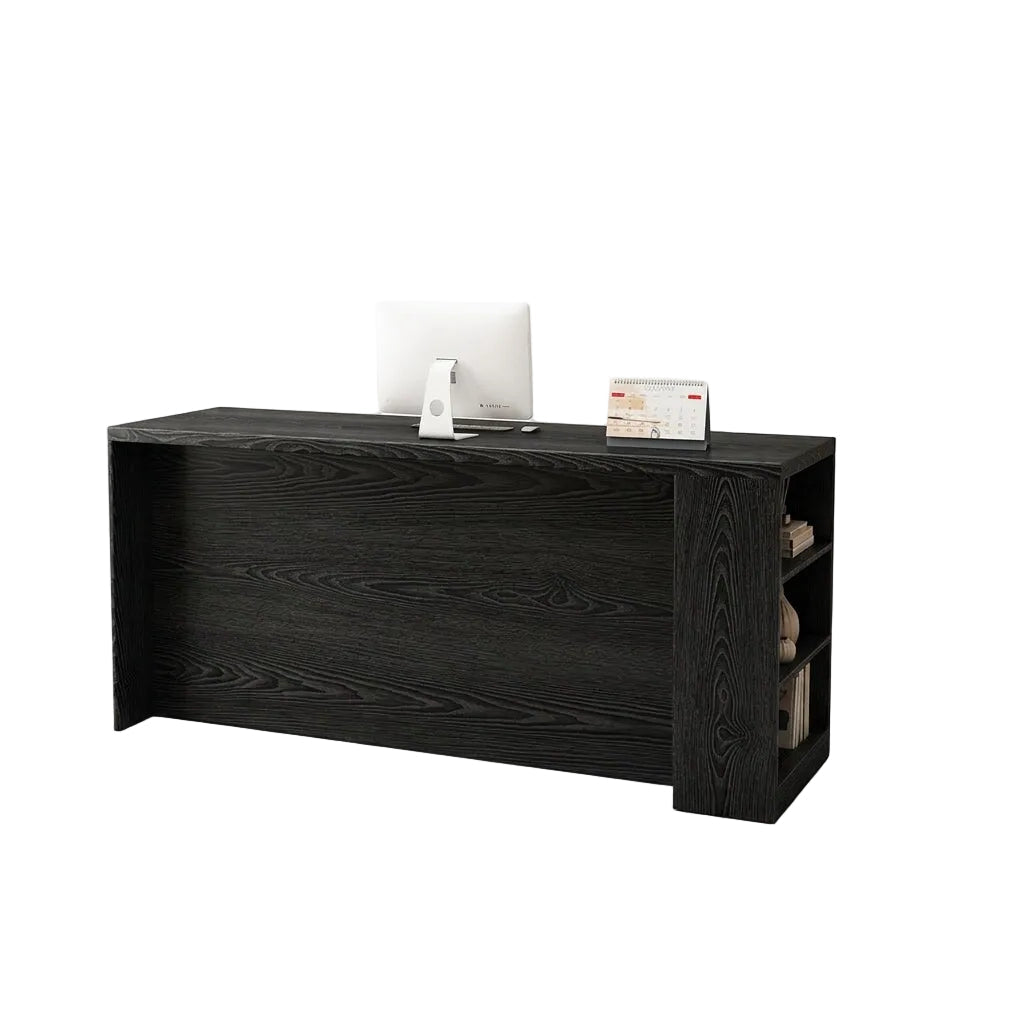 Boutique Countertop Reception Desk Ample Storage Salon Service Desk 100-220cm