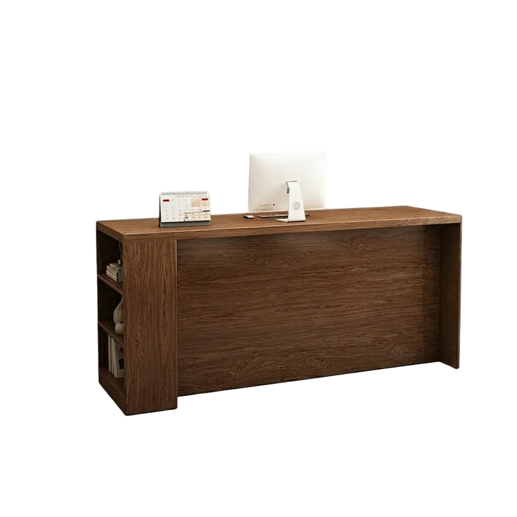 Boutique Countertop Reception Desk Ample Storage Salon Service Desk 100-220cm