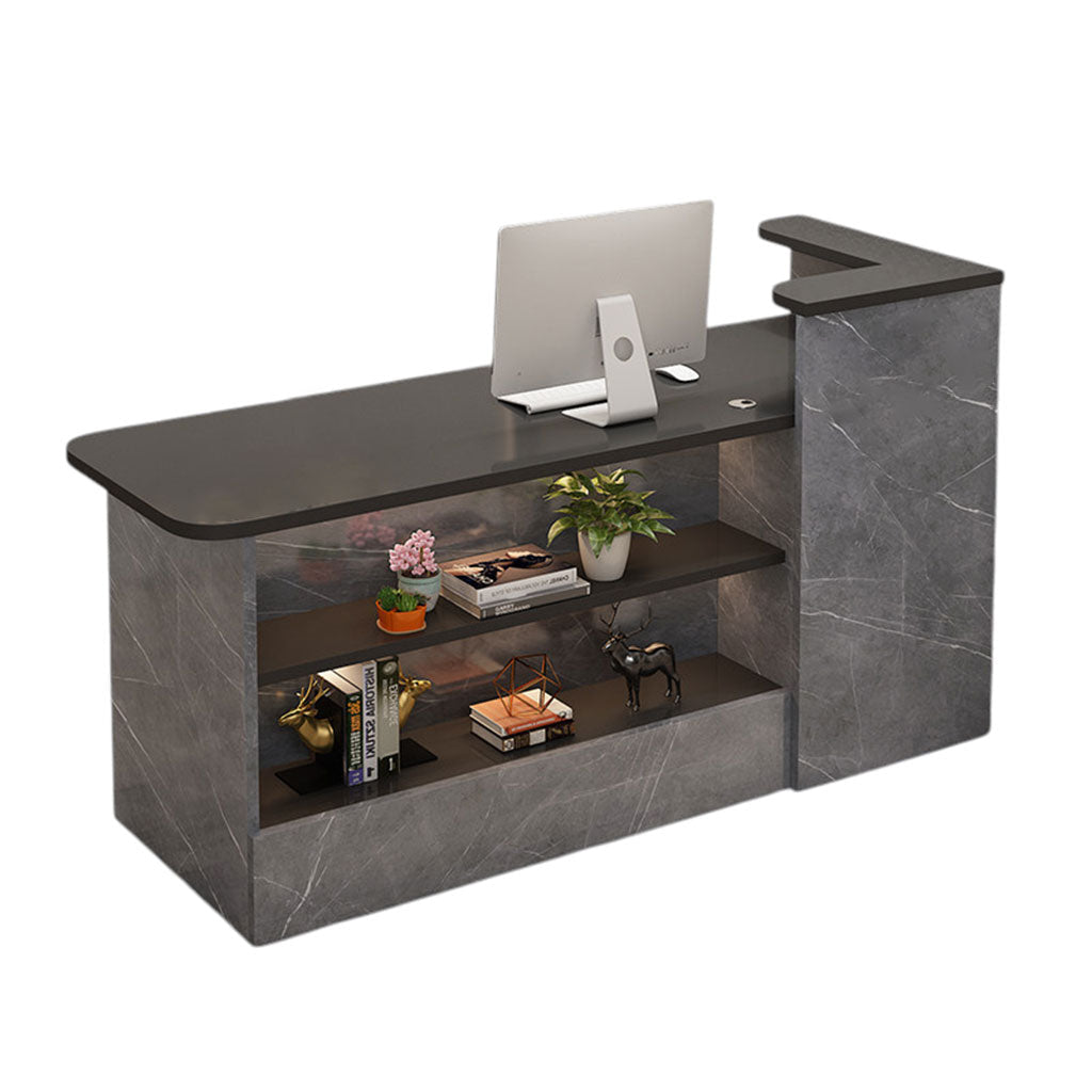 Compact Reception Desk Boutique Service Counter Beauty Salon Front Desk Shop
