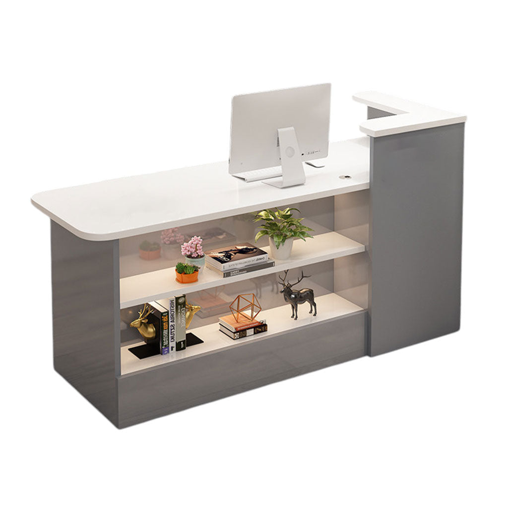 Compact Reception Desk Boutique Service Counter Beauty Salon Front Desk Shop