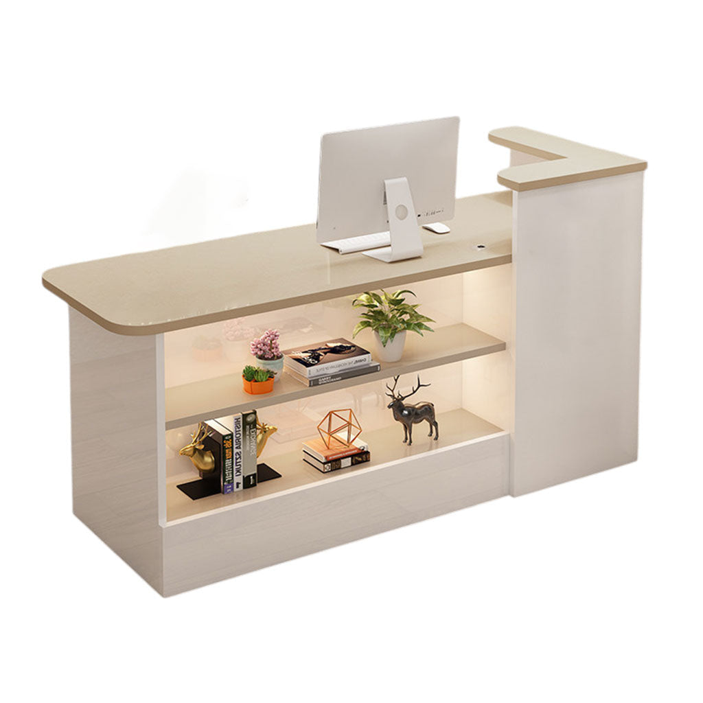 Compact Reception Desk Boutique Service Counter Beauty Salon Front Desk Shop
