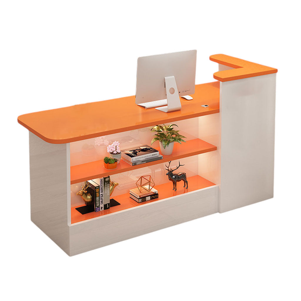 Compact Reception Desk Boutique Service Counter Beauty Salon Front Desk Shop