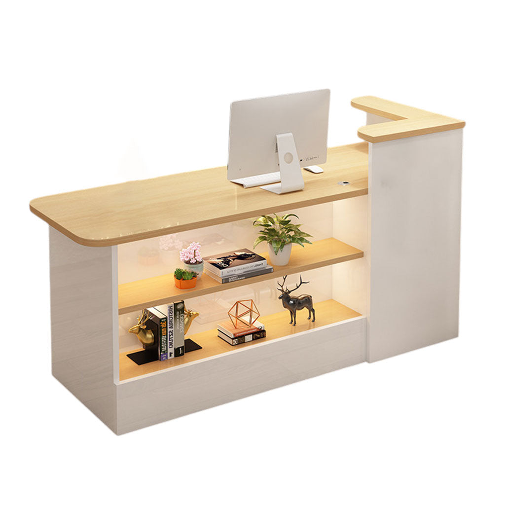 Compact Reception Desk Boutique Service Counter Beauty Salon Front Desk Shop