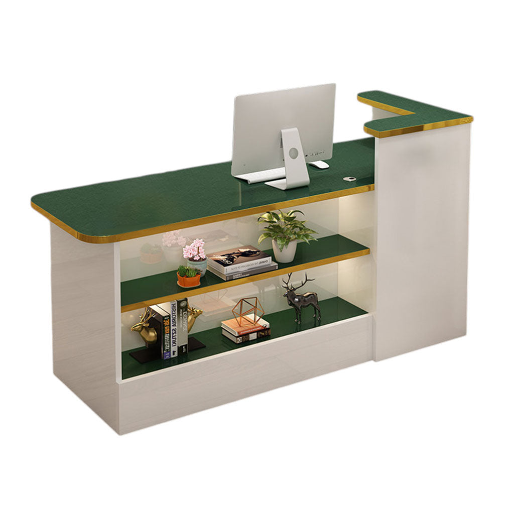 Compact Reception Desk Boutique Service Counter Beauty Salon Front Desk Shop