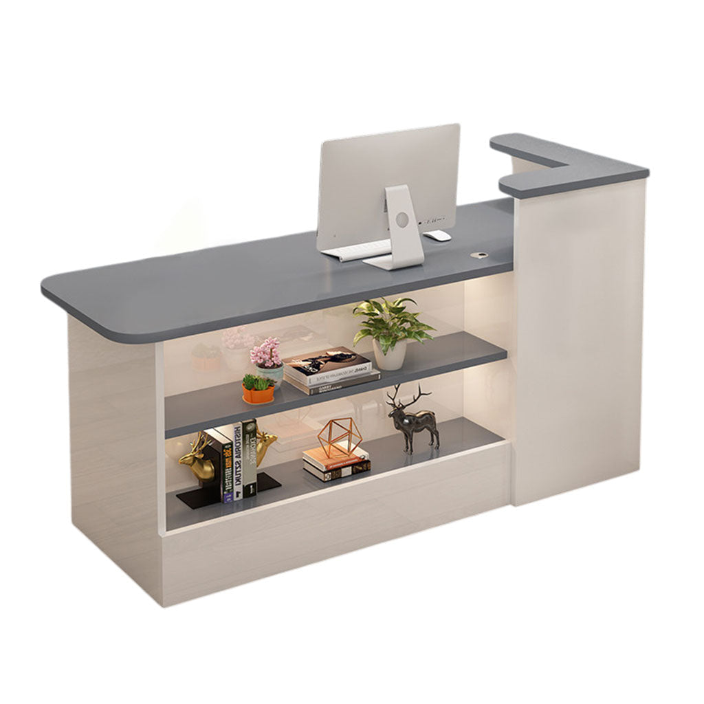 Compact Reception Desk Boutique Service Counter Beauty Salon Front Desk Shop