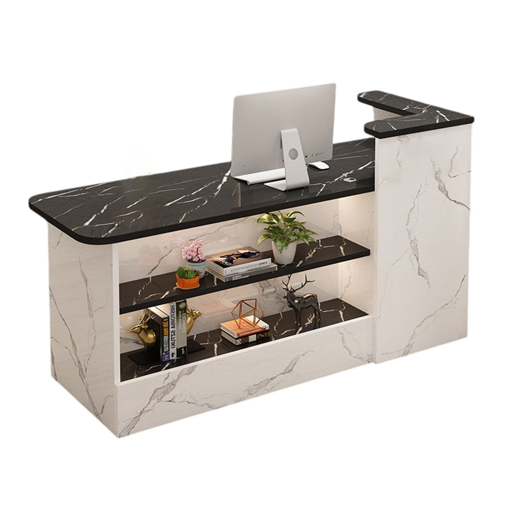 Compact Reception Desk Boutique Service Counter Beauty Salon Front Desk Shop