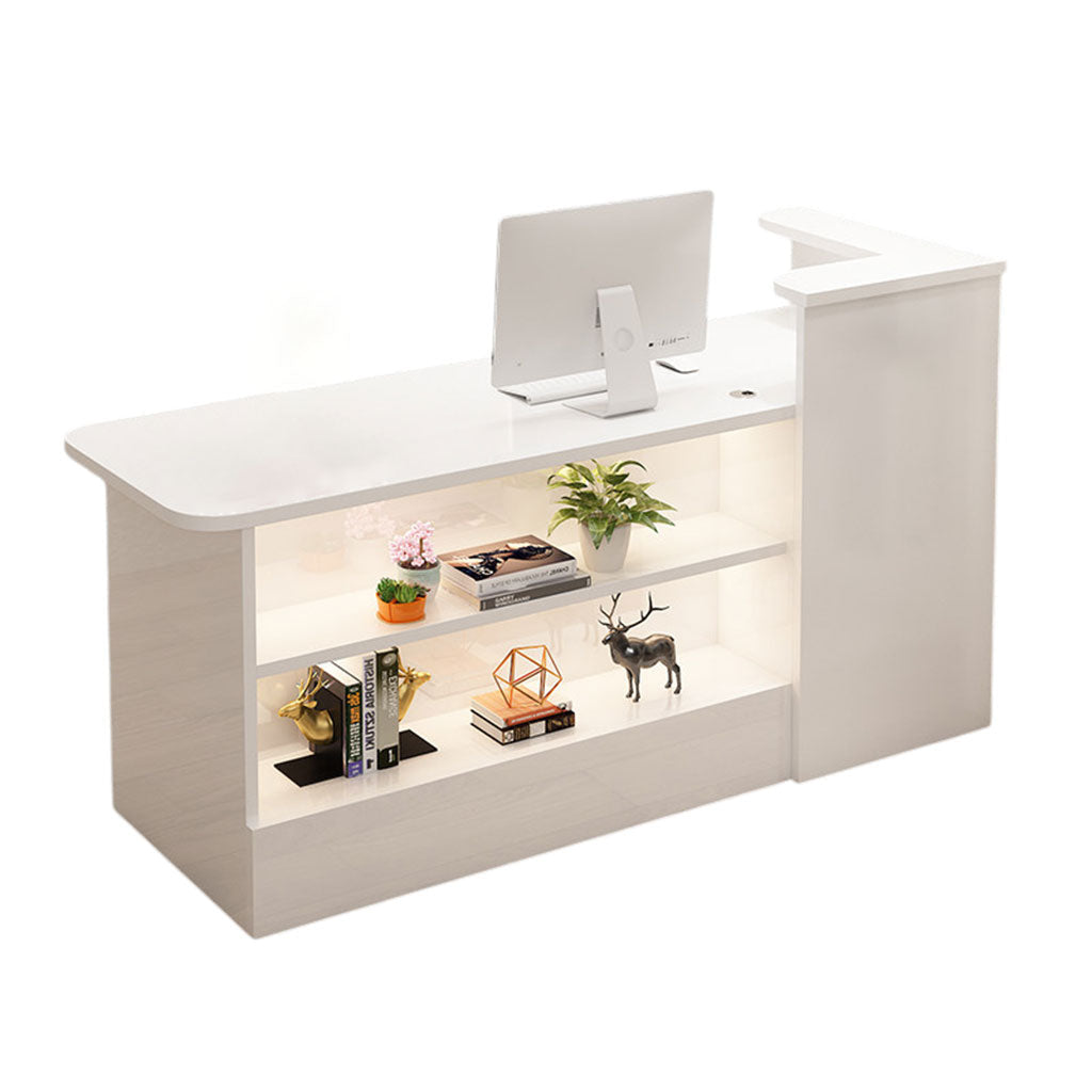 Compact Reception Desk Boutique Service Counter Beauty Salon Front Desk Shop